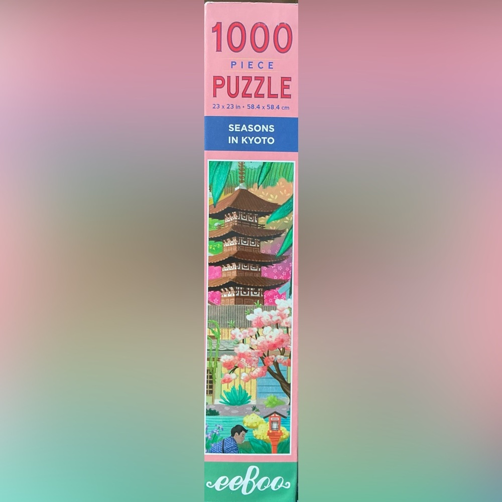 Eeboo “Seasons of Kyoto” 1000 piece puzzle - Picture 3 of 5